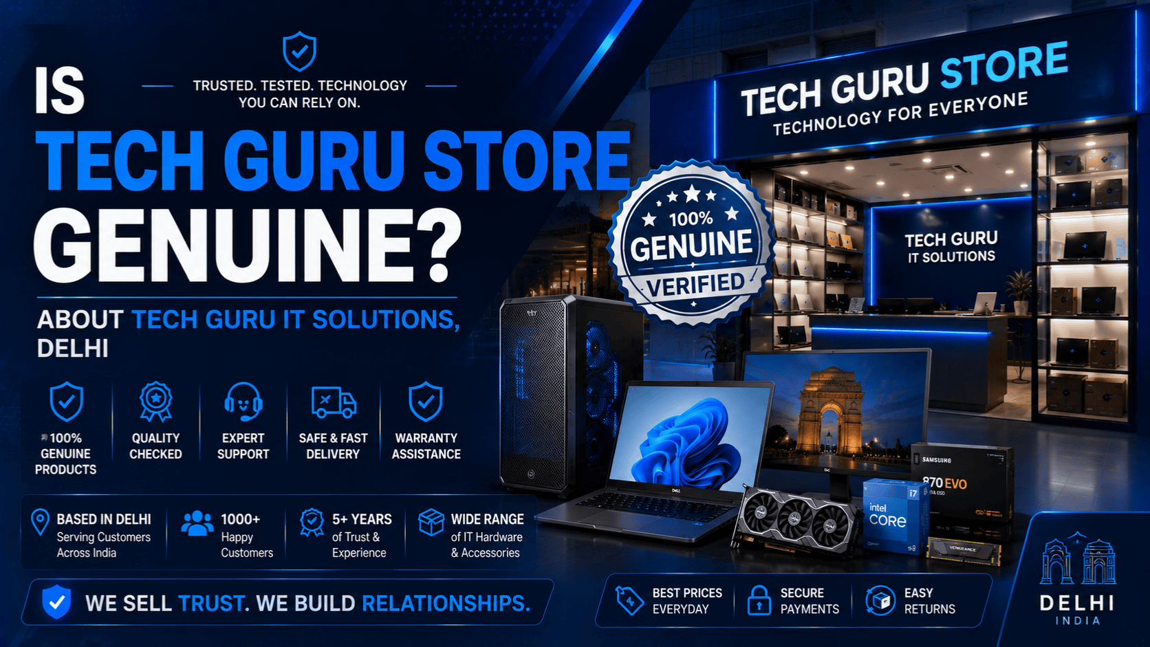 Is Tech Guru Store Genuine? About Tech Guru IT Solutions, Delhi